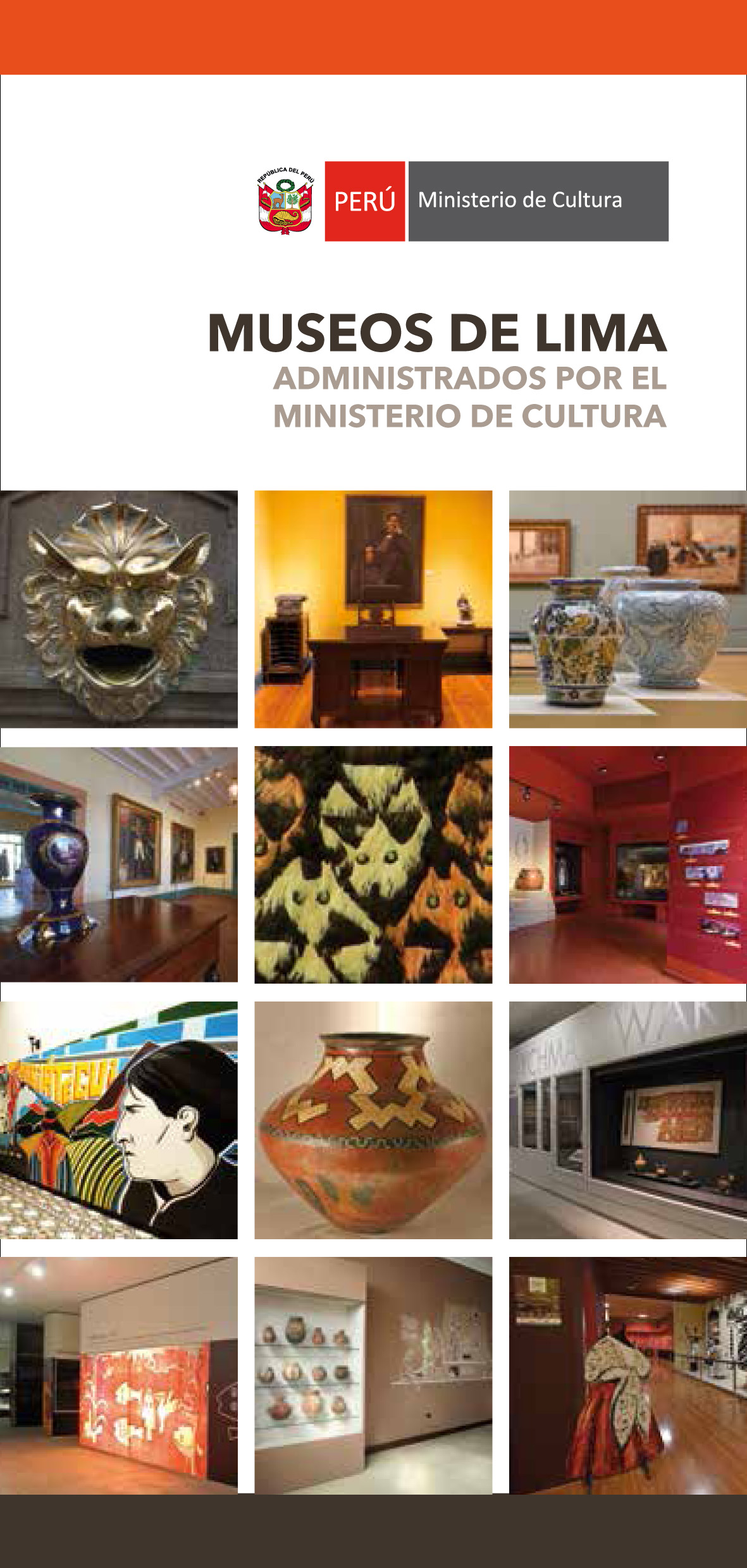 Folleto Museos de Lima 2018