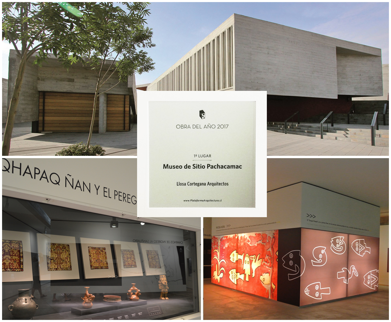 Museo de Sitio Pachacamac obtuvo el Premio Obra del Año ODA 2017