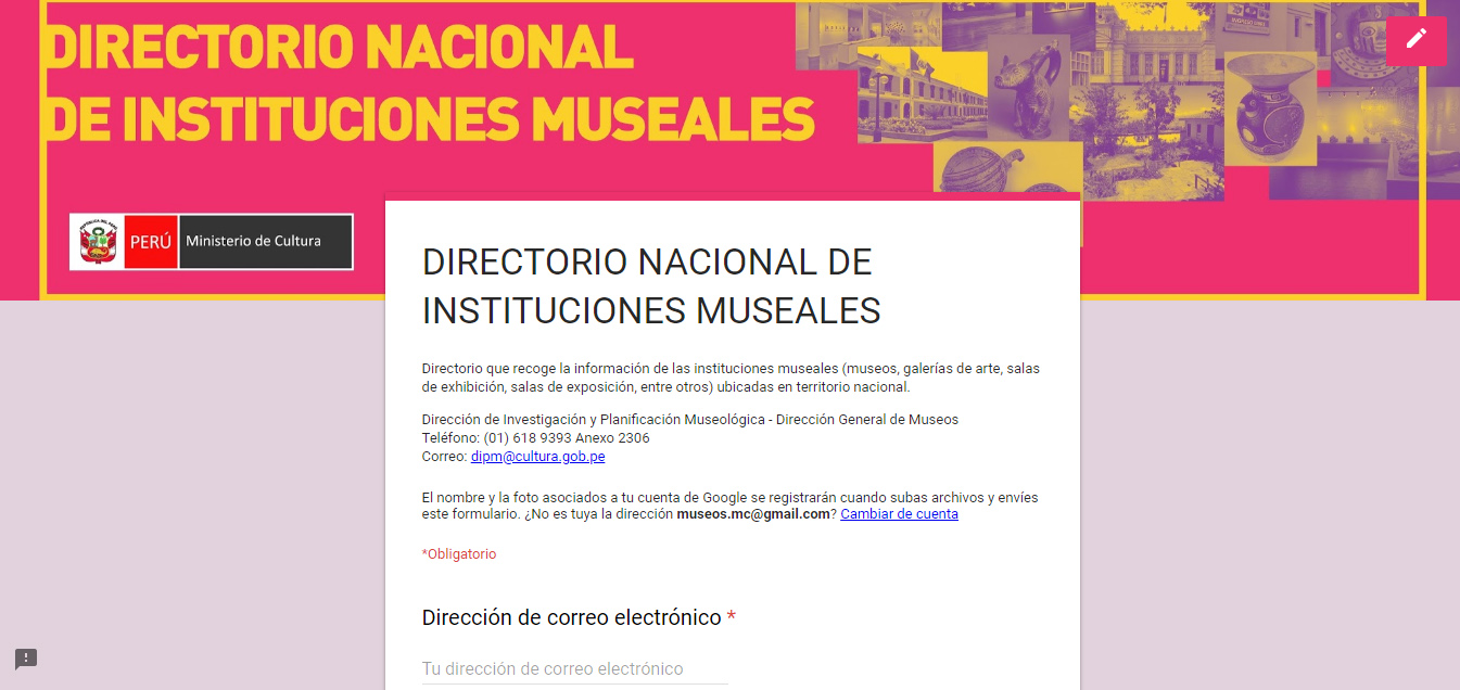 Directorio Nacional de Instituciones Museales
