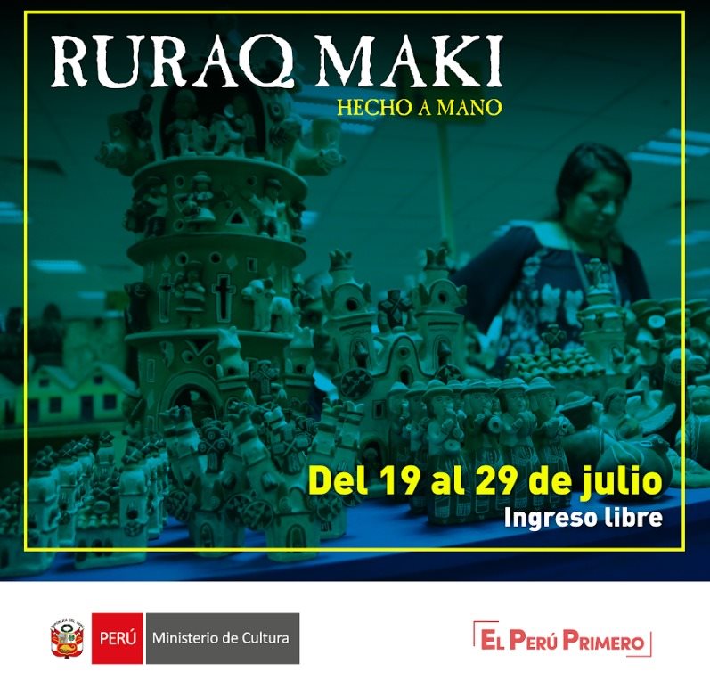 Ruraq maki: Hecho a mano, se inauguró la exposición de arte tradicional más importante del país