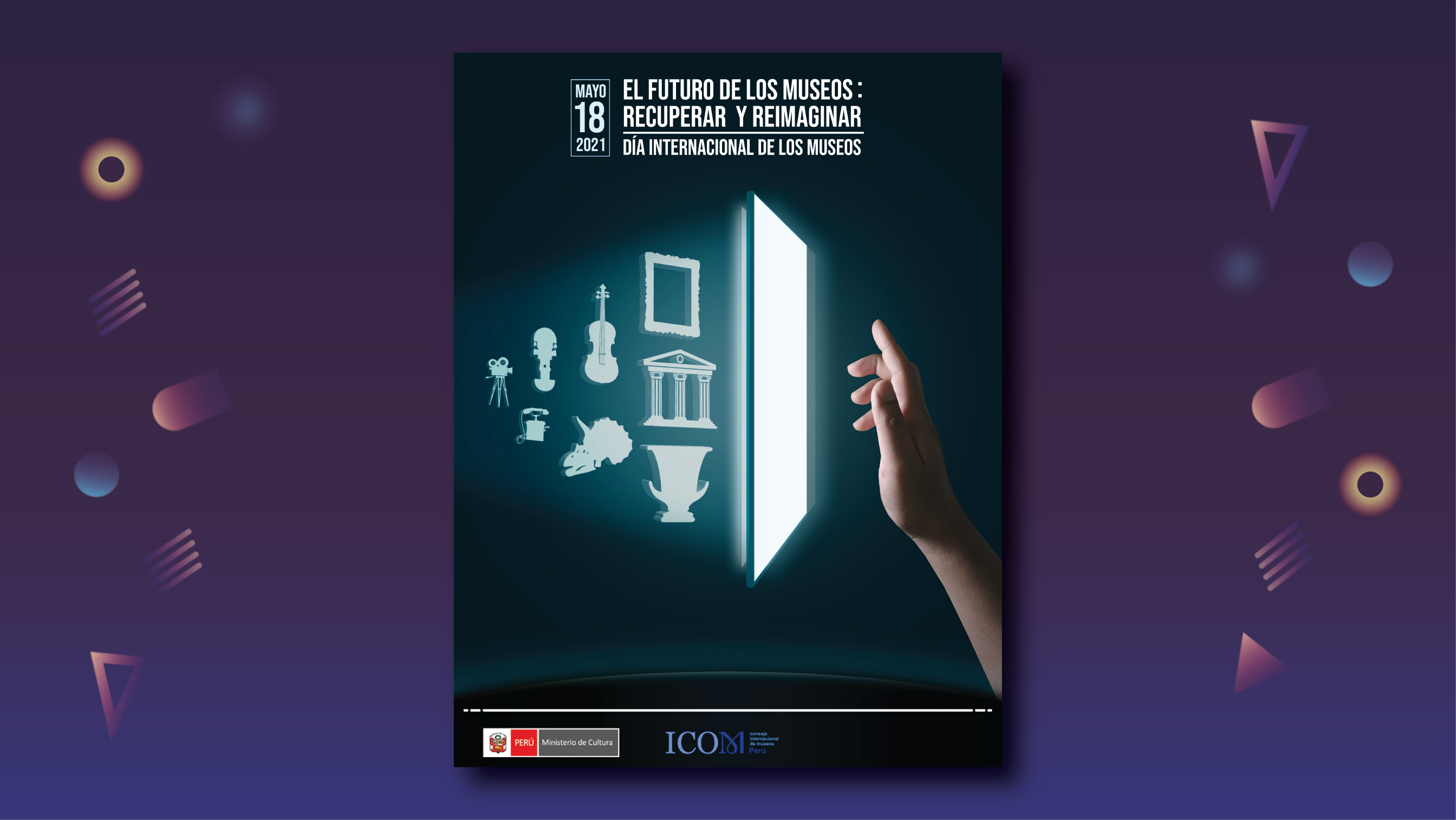 Declaran ganador del primer Concurso de Afiche por el Día Internacional de los Museos 2021