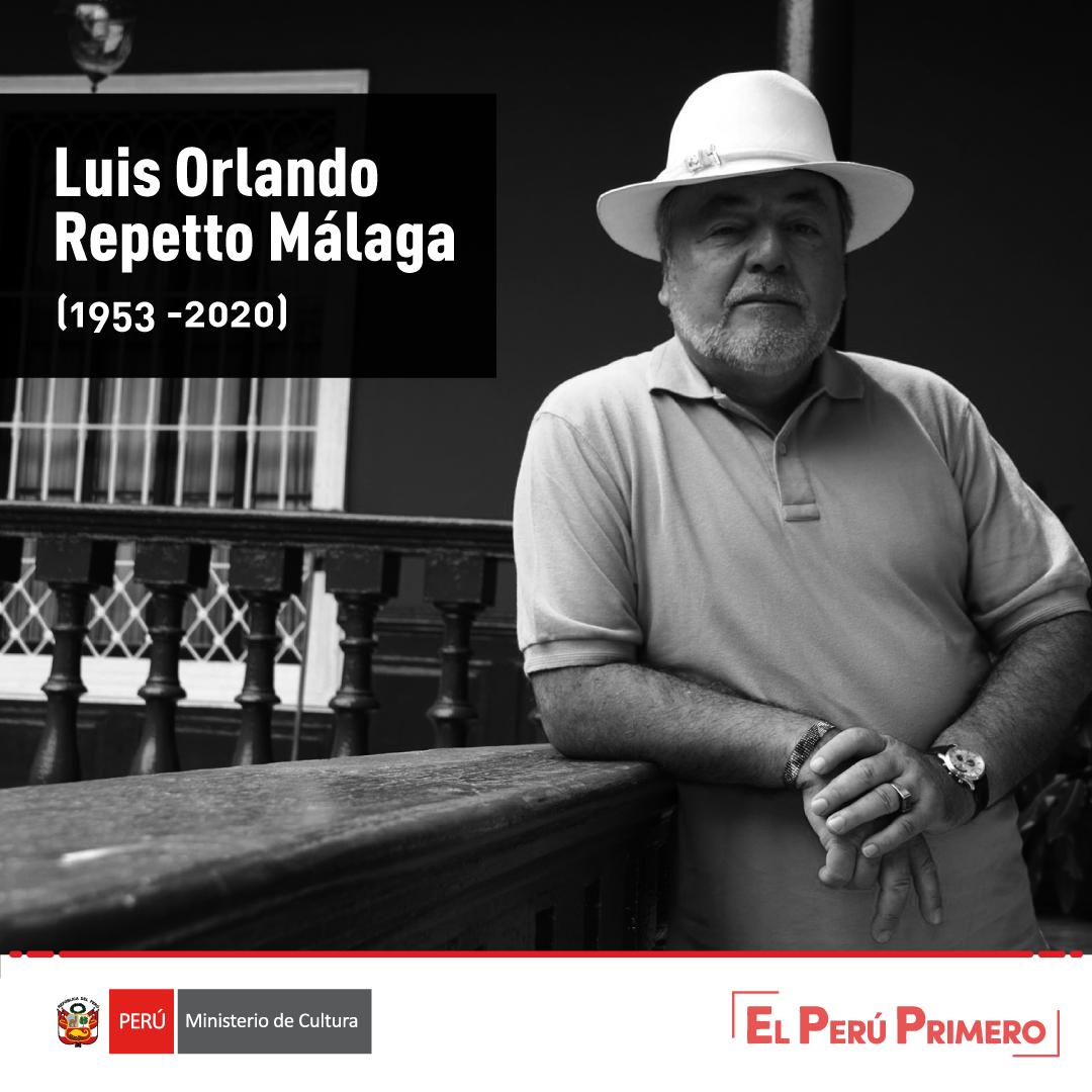 La cultura está de duelo por el fallecimiento de Luis Repetto Málaga