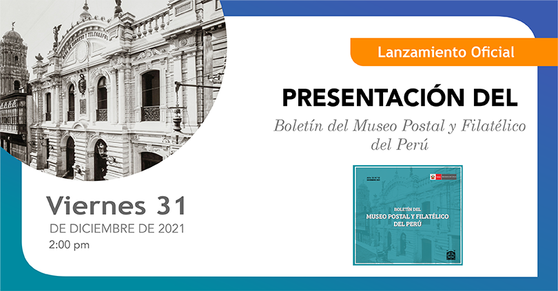 Presentan Boletín del Museo Postal y Filatélico del Perú