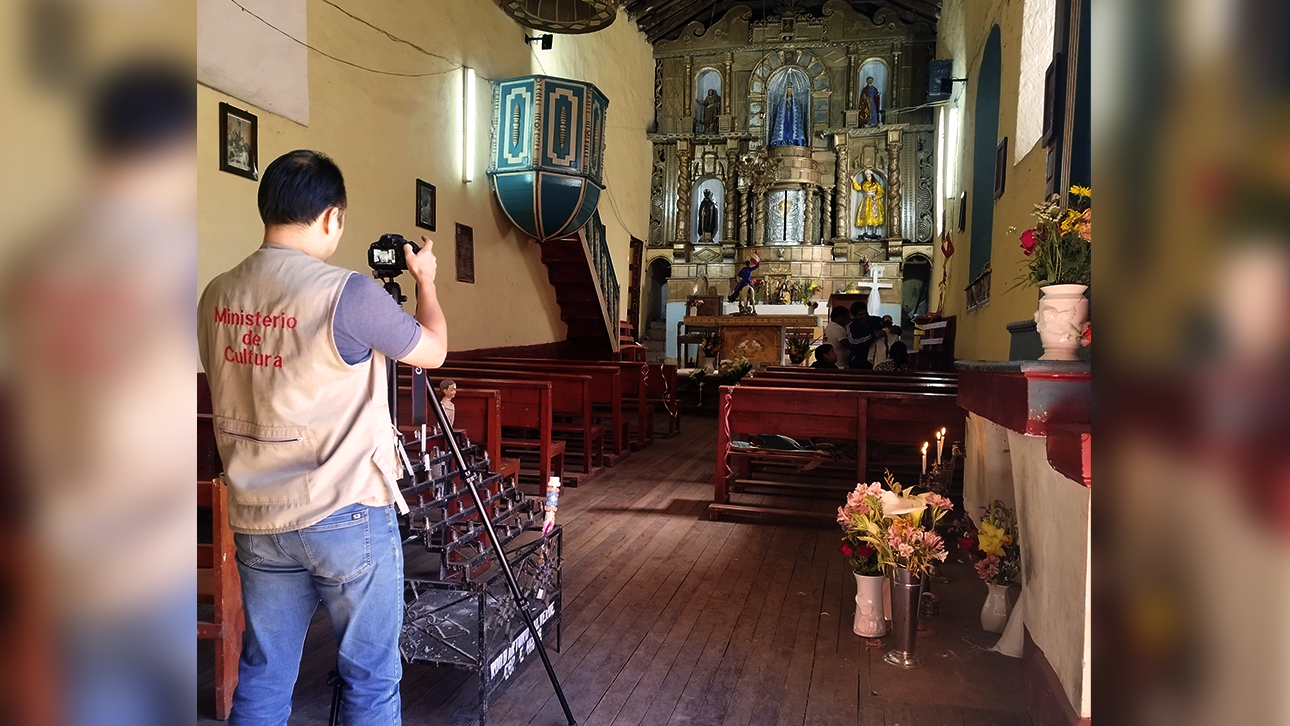 Verificación, identificación y registro fotográfico de bienes culturales en Apurímac.