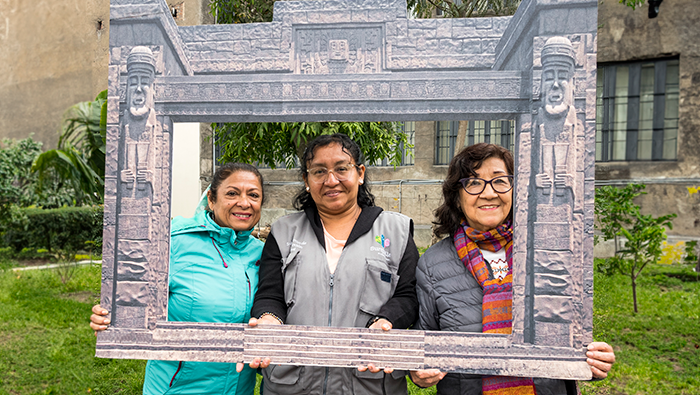 ADULTOS MAYORES MUSEO NACIONAL DE LA CULTURA PERUANA