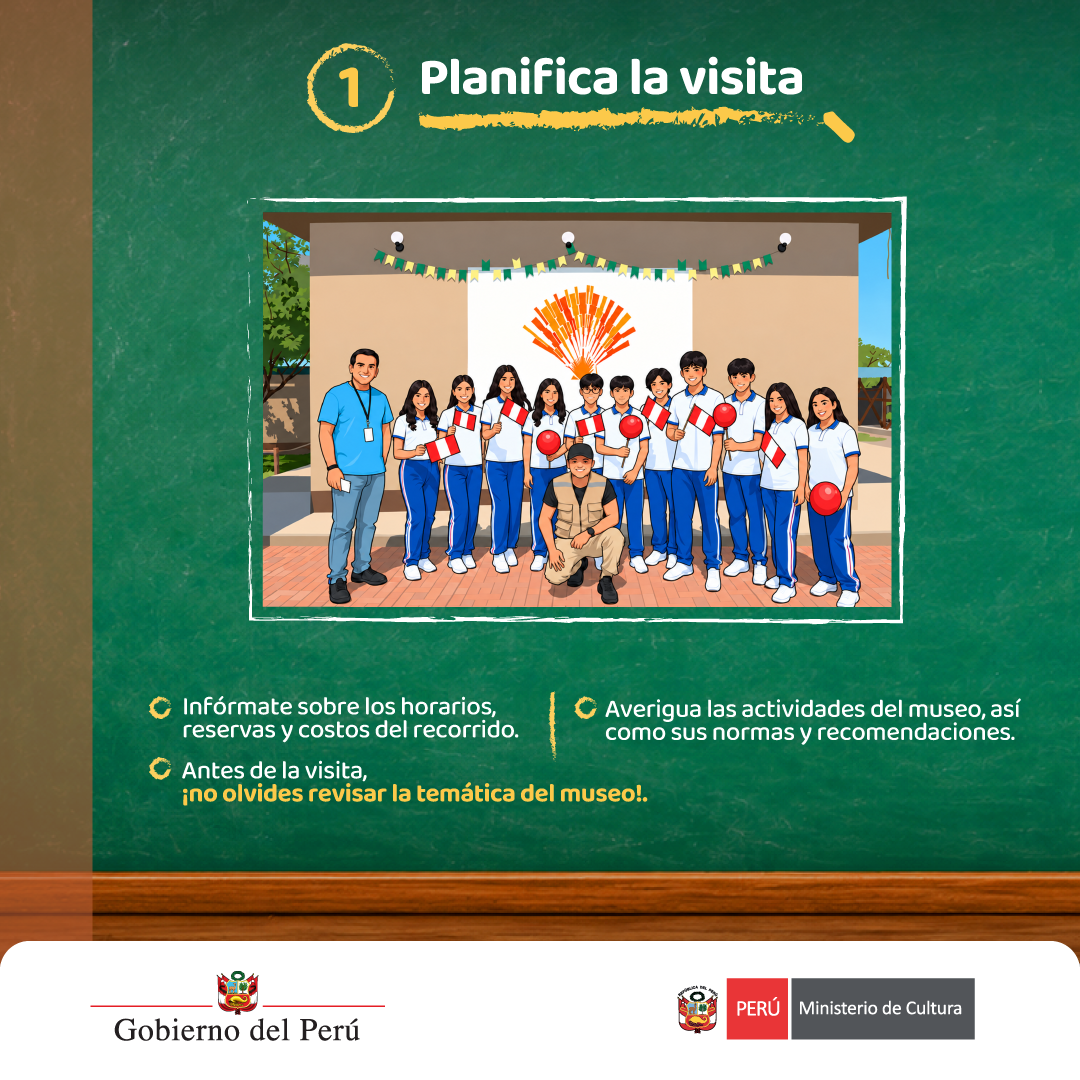 Recomendaciones para visitas escolares