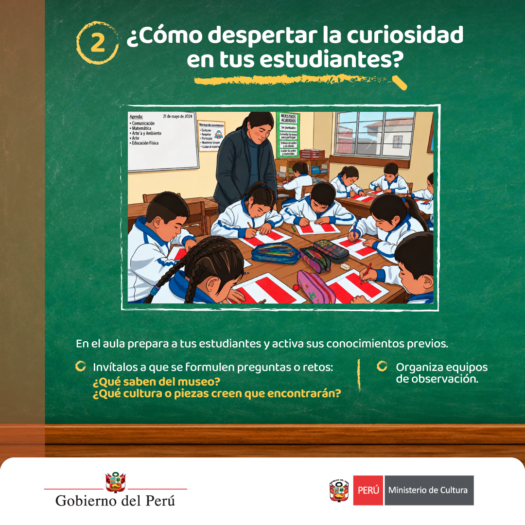 Recomendaciones para visitas escolares