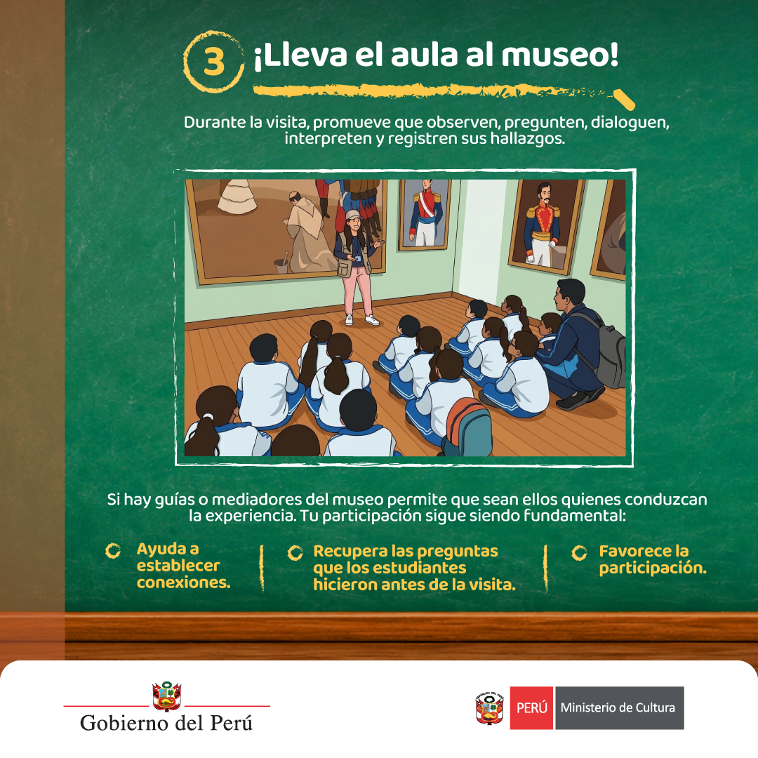 Recomendaciones para visitas escolares