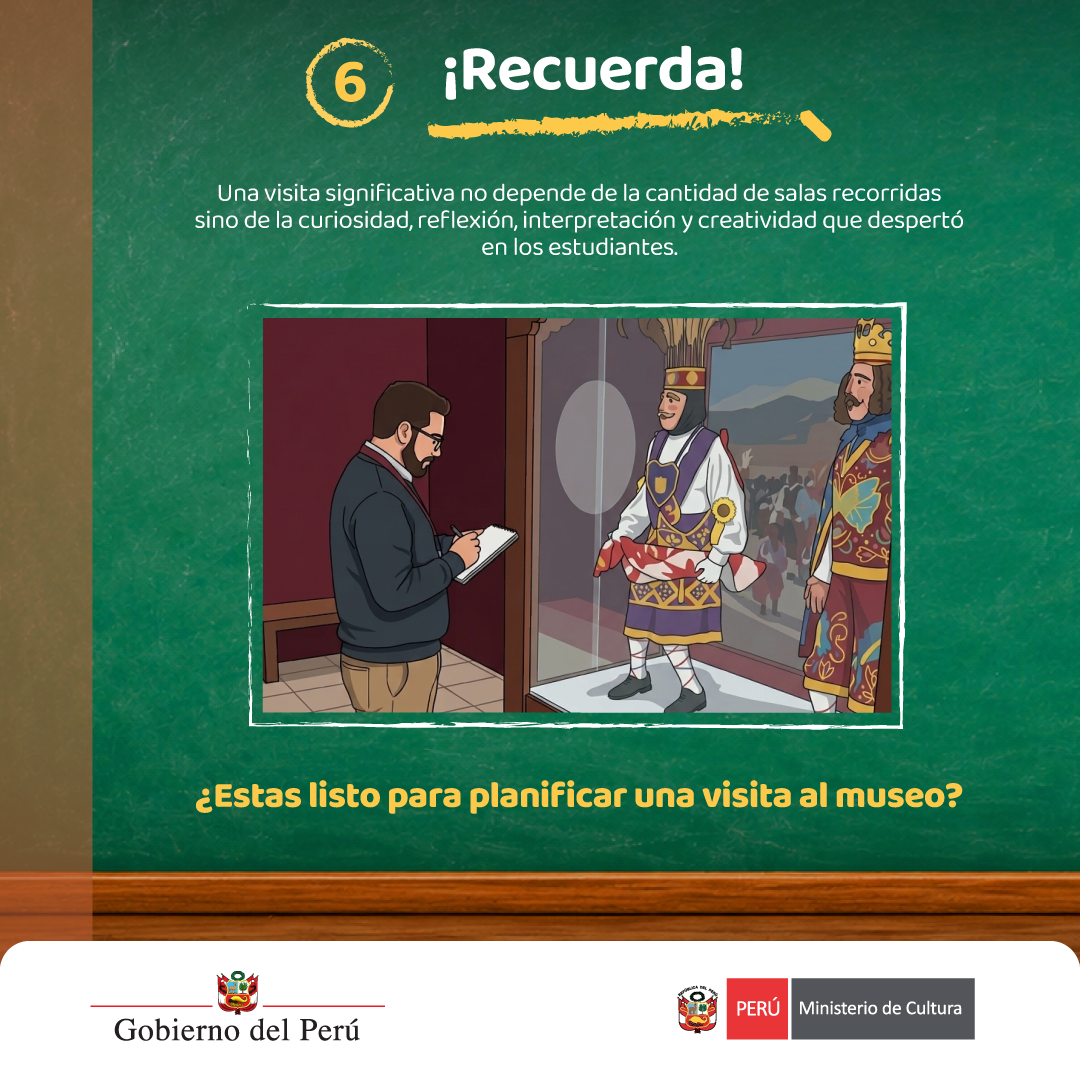 Recomendaciones para visitas escolares
