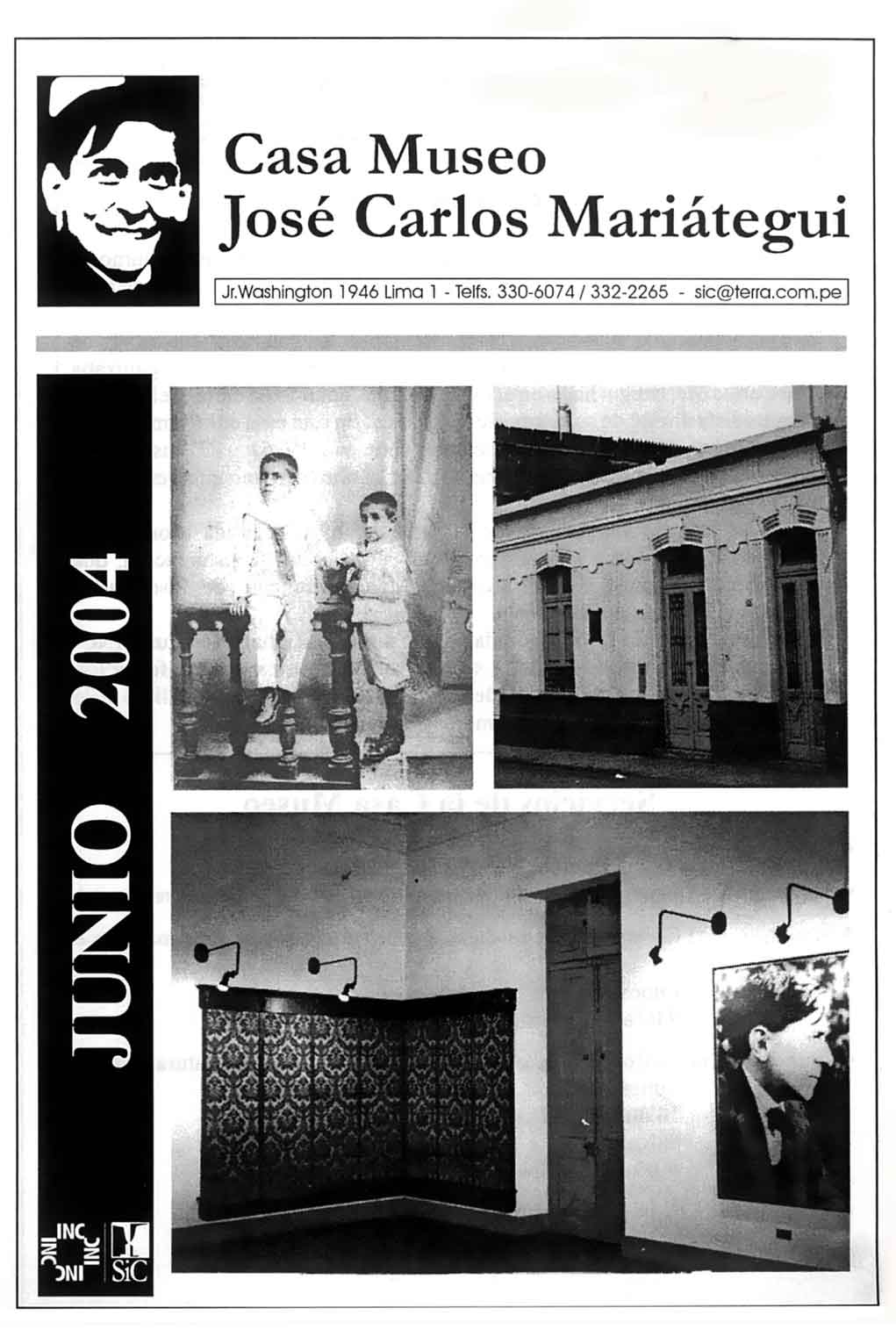 Boletín Museo José Carlos Mariátegui junio 2004