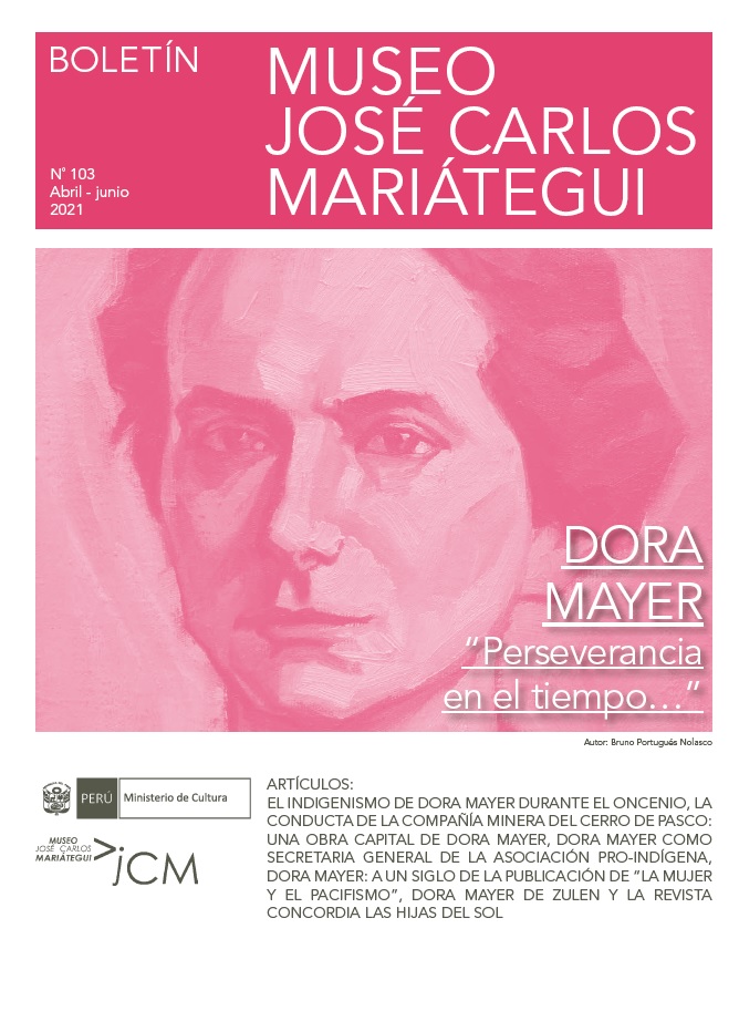 Boletín Museo José Carlos Mariátegui N° 103 abril-junio 2021