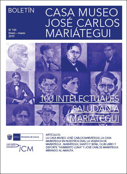 100 intelectuales saludan a Mariátegui