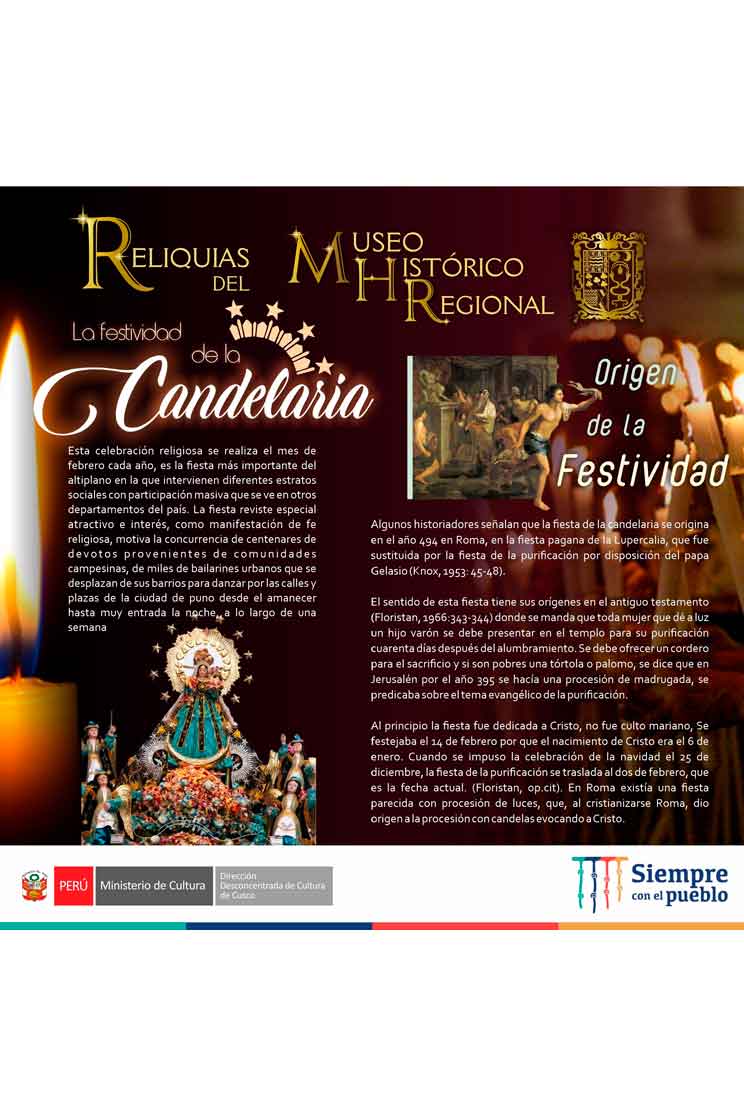 Reliquias del Museo Histórico Regional del Cusco febrero 2022