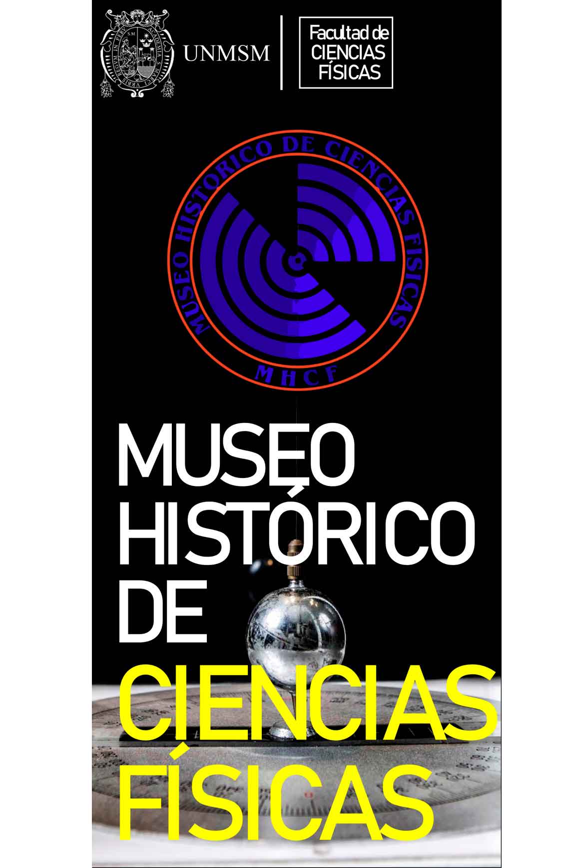 Tríptico Museo Histórico de Ciencias Físicas