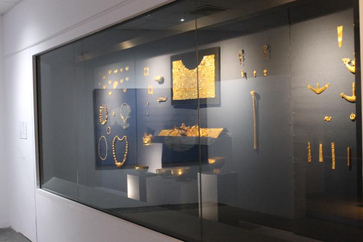 Sala de Oro del Museo Municipal Vicús