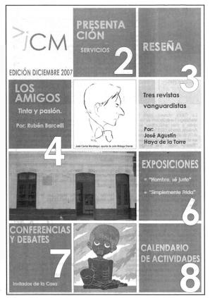 Boletín Museo José Carlos Mariátegui diciembre 2007