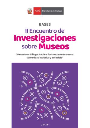 Bases del II Encuentro de Investigaciones sobre Museos