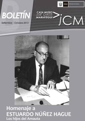 Boletín Museo José Carlos Mariátegui setiembre-octubre 2013