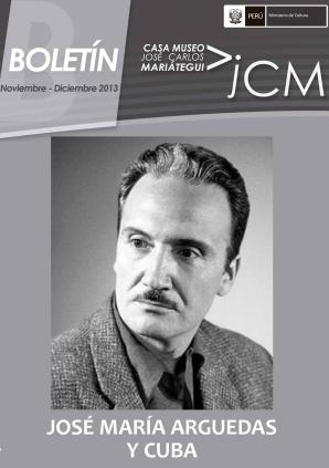 Boletín Museo José Carlos Mariátegui noviembre-diciembre 2013