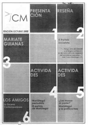 Boletín Museo José Carlos Mariátegui octubre 2005