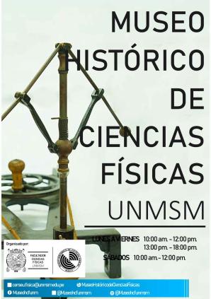 Afiche Museo Histórico de Ciencias Físicas