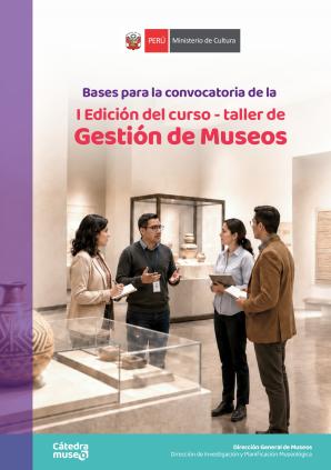Bases de la Convocatoria I Curso-taller Gestión de Museos