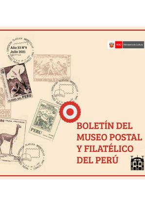 Boletín Museo Postal y Filatélico del Perú 9