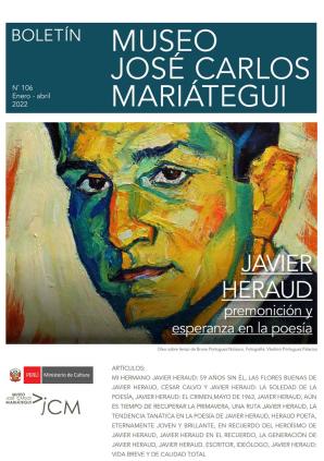 Boletín Museo José Carlos Mariátegui N° 106 enero-abril 2022