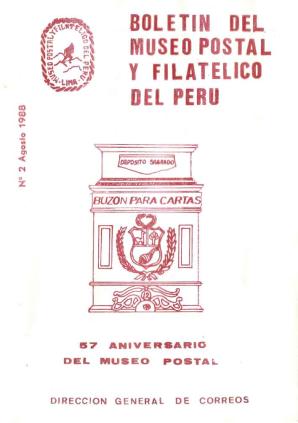 Boletín del Museo Postal y Filatélico del Perú N° 2