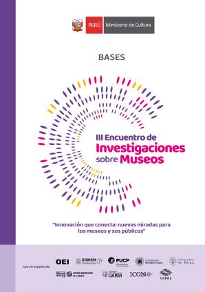Bases del III Encuentro de Investigaciones sobre Museos