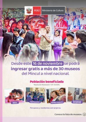 Estos son los museos a los que se podrá acceder de manera gratuita desde este 16 de noviembre