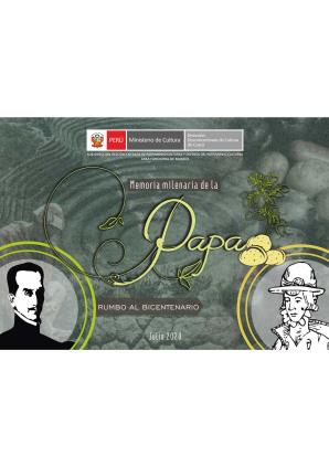 Memoria milenaria de la papa