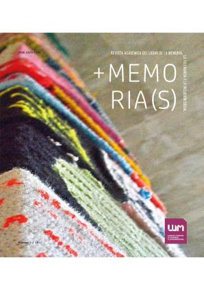 Memorias 1 Revista Académica del Lugar de la Memoria