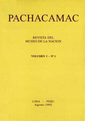 Pachacamac: Revista del Museo de la Nación