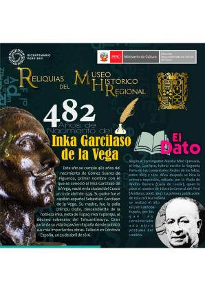 Reliquias del Museo Histórico Regional del Cusco abril 2021