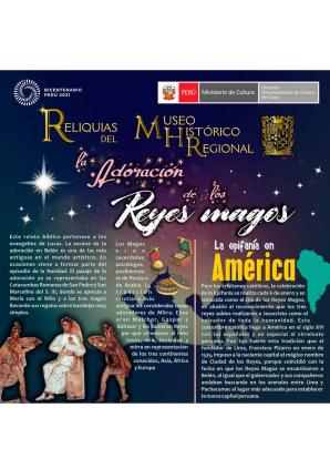Reliquias del Museo Histórico Regional del Cusco diciembre 2021