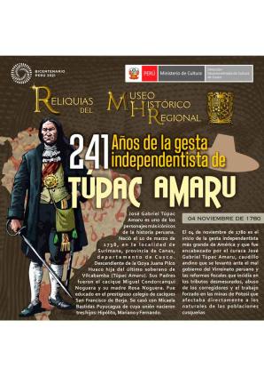 Reliquias del Museo Histórico Regional del Cusco noviembre 2021