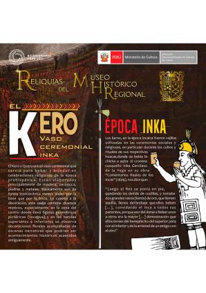 Reliquias del Museo Histórico Regional del Cusco setiembre 2021
