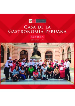 Revista de la Casa de la Gastronomía Peruana N° 8