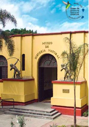 Tríptico Museo de Historia Natural UNMSM